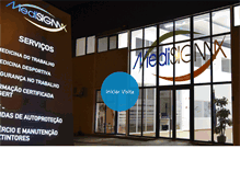 Tablet Screenshot of medisigma.pt